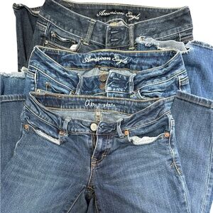 Juniors Jeans Lot, Size 2, American Eagle, Aeropostale!